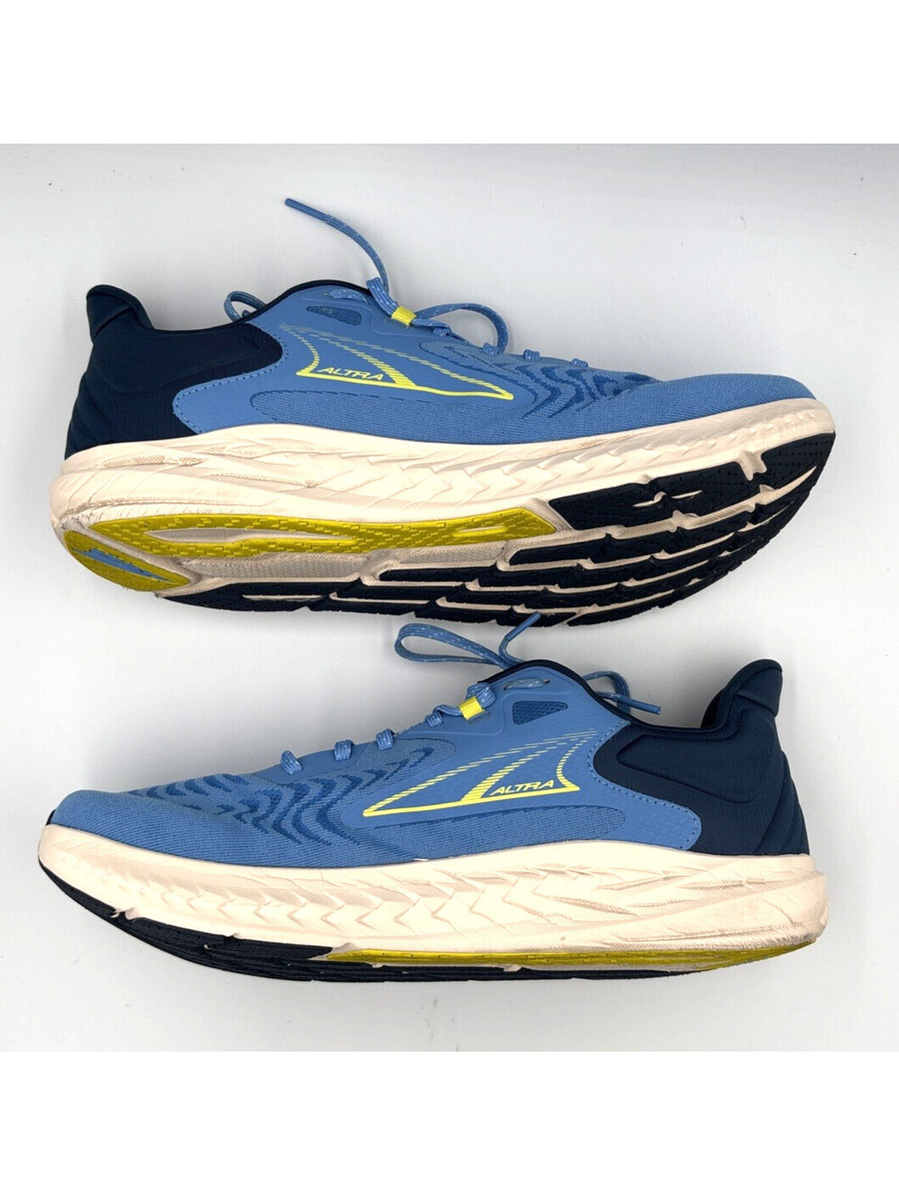 Altra Torin 7 Men's 12.5 Blue Yellow Zero Drop Running Shoes
